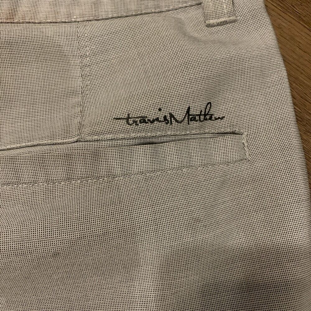Travis Mathew Beck Shorts Mens Gray 34 Performance Stretch Golf Wicking Casual‎ - Picture 9 of 13